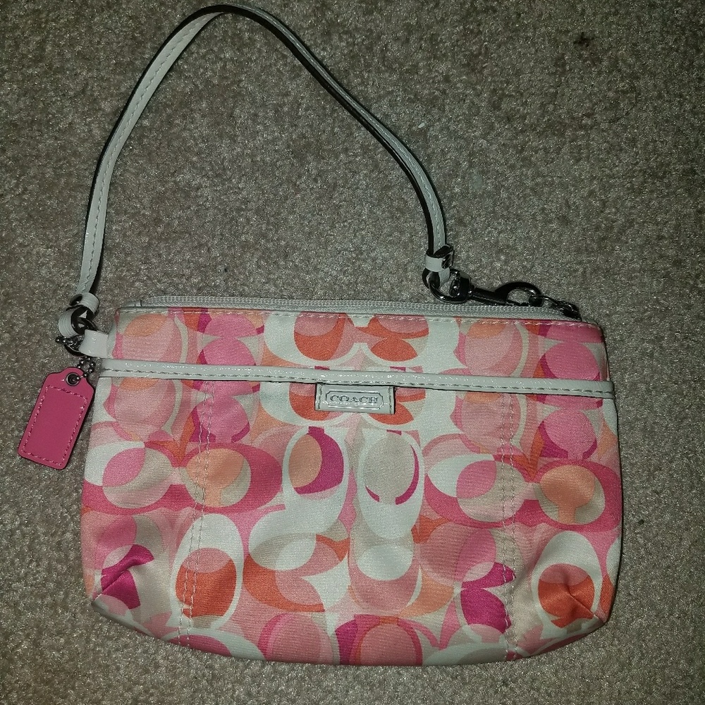 Coach wristlet